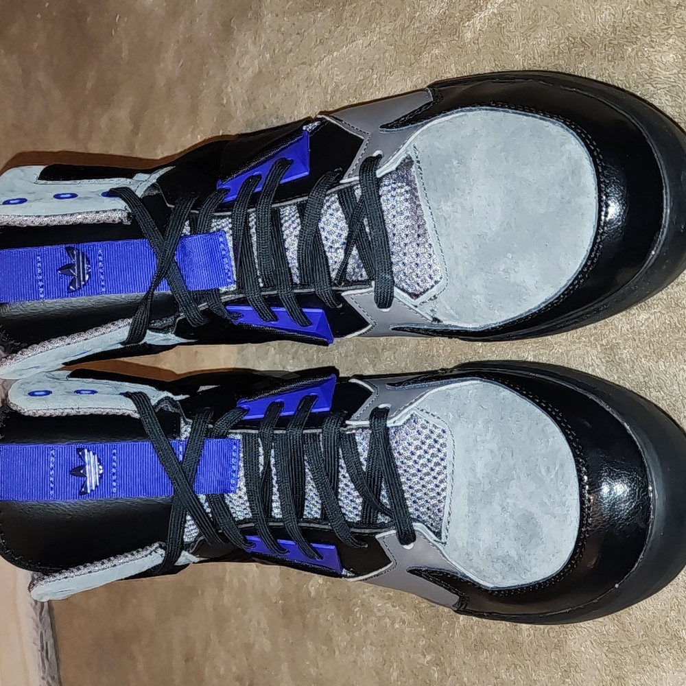 Adidas C-10 High tops Men's Size 11 Purple,Black,and Grey Colorway NEW